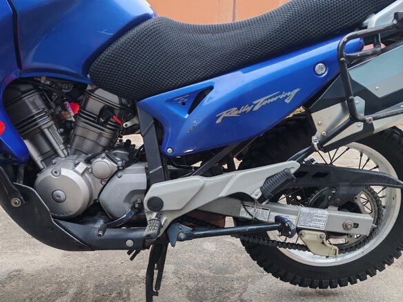 2001 Honda XL650V Transalp, синий, 450000 рублей - вид 12