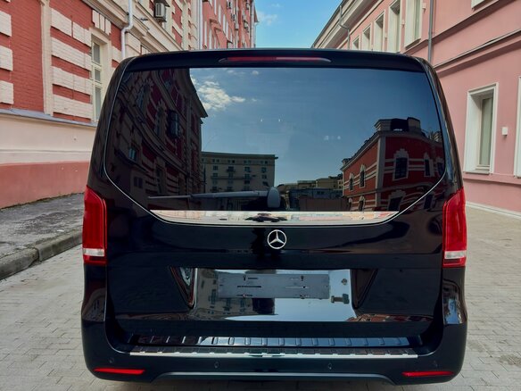 2019 Mercedes-Benz V-Класс 250 d длинный III (W447) Рестайлинг, чёрный - вид 4