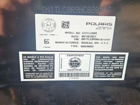 2021 Polaris 850 Switchback Assault, фиолетовый, 2300000 рублей - вид 24