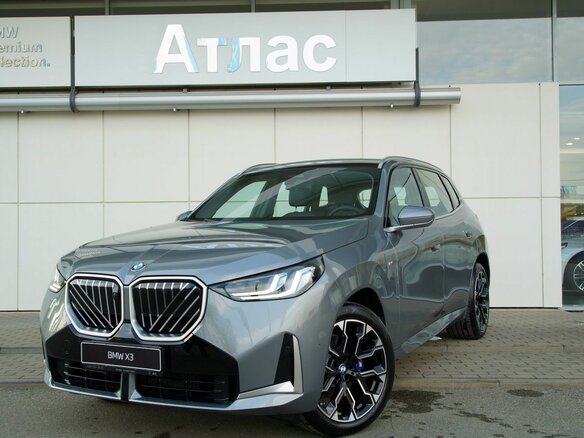 2025 BMW X3 Long 30L xDrive IV (G45/G48), серый, 7090000 рублей