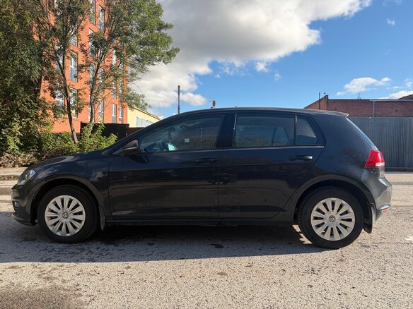 2013 Volkswagen Golf VII, серый - вид 3