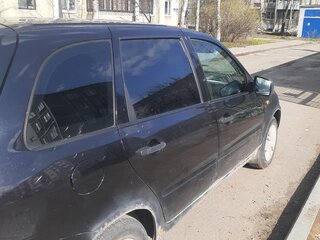 2012 Lada (ВАЗ) Kalina I, чёрный, 250000 рублей, вид 2