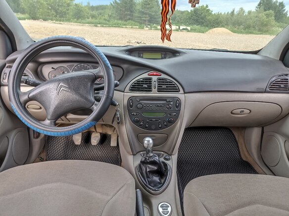 2003 Citroen C5 I, синий, 400000 рублей - вид 8