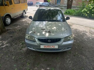 2007 Hyundai Accent ТагАЗ II, серый, 295000 рублей, вид 2