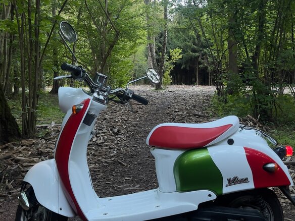 1997 Yamaha Vino 50, белый, 100000 рублей - вид 7