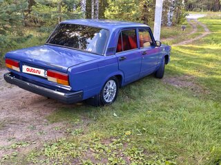 2006 Lada (ВАЗ) 2107, синий, 190000 рублей, вид 4