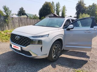 2021 Hyundai Santa Fe IV Рестайлинг, белый, 4860000 рублей, вид 4