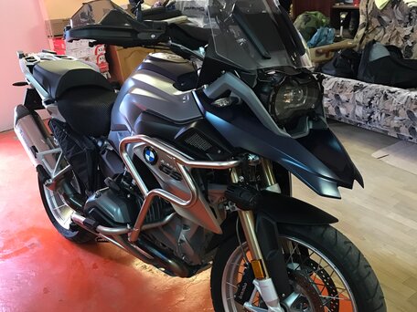 2015 BMW R 1200 GS, серый, 1350000 рублей, вид 2