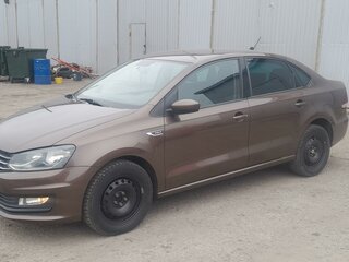 2019 Volkswagen Polo V Рестайлинг, коричневый, 1350000 рублей, вид 1