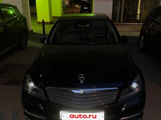 2011 Mercedes-Benz C-Класс 300 III (W204) Рестайлинг, чёрный, 1900000 рублей, вид 1
