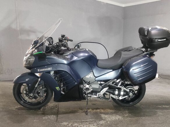 2016 Kawasaki GTR 1400 (Concours 14), синий, 1100000 рублей - вид 1