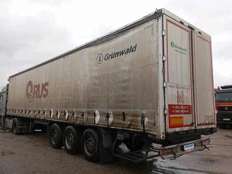 2021 Grunwald Полуприцеп шторный, белый, 1688000 рублей, вид 5