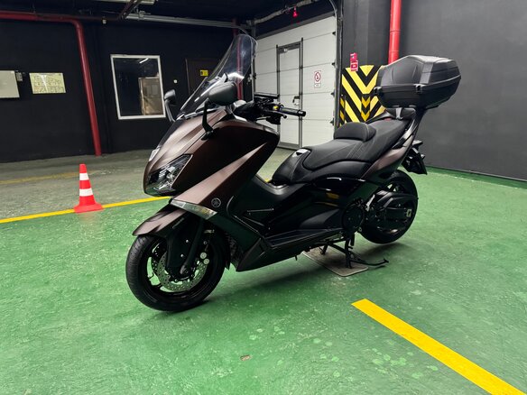 2014 Yamaha TMAX, коричневый, 750000 рублей - вид 6
