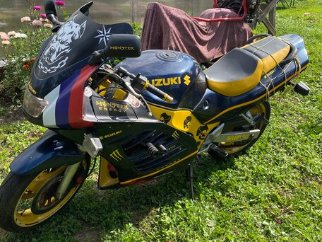 1996 Suzuki RF 400, синий, 255000 рублей, вид 4