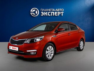 2016 Kia Rio III Рестайлинг, красный, 1140000 рублей, вид 1