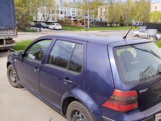 1999 Volkswagen Golf IV, синий, 489000 рублей, вид 3