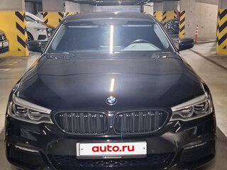 2018 BMW 5 серии 530i xDrive VII (G30/G31/G38), чёрный, 3345000 рублей, вид 3