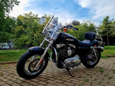 2015 Harley-Davidson Sportster 1200, чёрный, 790000 рублей, вид 1