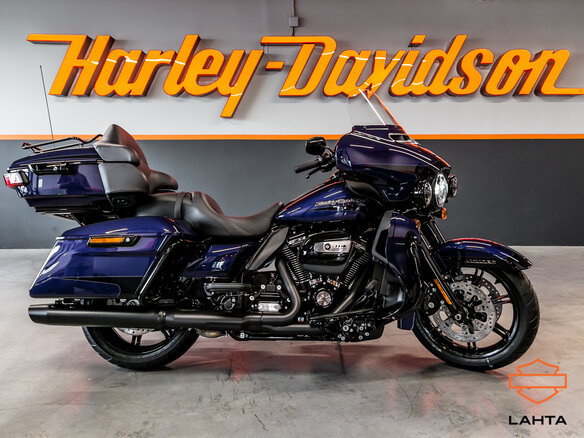 2020 Harley-Davidson Ultra Limited, синий - вид 4