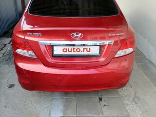 2011 Hyundai Solaris I, красный, 700000 рублей, вид 5