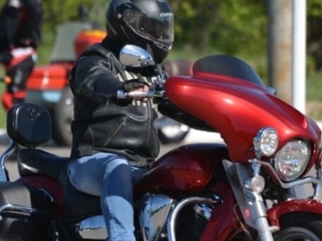 2007 Yamaha XVS1300, красный, 680000 рублей, вид 5