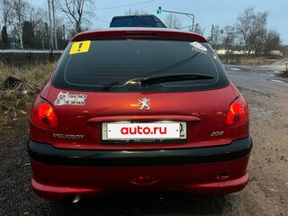 2007 Peugeot 206, красный, 290000 рублей, вид 5