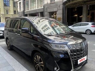 2021 Toyota Alphard III Рестайлинг, чёрный, 6300000 рублей, вид 2