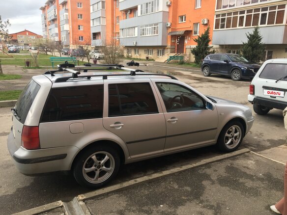 2001 Volkswagen Golf IV, серебристый - вид 4