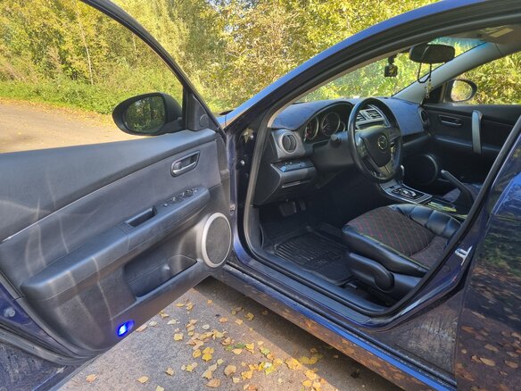 2008 Mazda 6 II (GH), синий, 1170000 рублей - вид 13
