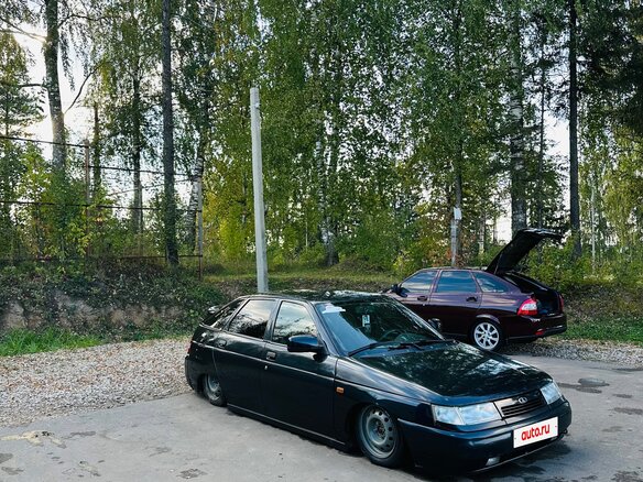 2008 Lada (ВАЗ) 2112, чёрный, 280000 рублей - вид 1