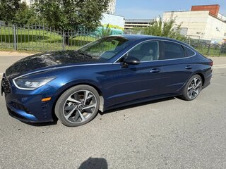 2021 Hyundai Sonata VIII (DN8), синий, 2353000 рублей, вид 3