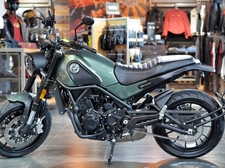 2025 Benelli Leoncino 500, зелёный, 508000 рублей, вид 1