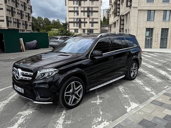 2018 Mercedes-Benz GLS 350 d I (X166), чёрный, 4800000 рублей