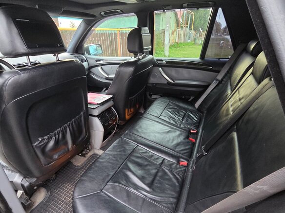 2004 BMW X5 4.4i I (E53) Рестайлинг, чёрный, 900000 рублей - вид 7