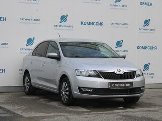 2019 Skoda Rapid I Рестайлинг, серебристый, 1350000 рублей, вид 3