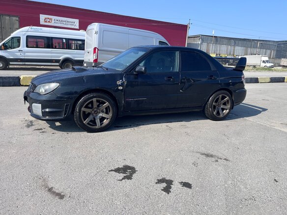 2006 Subaru Impreza II Рестайлинг 2, чёрный, 650000 рублей - вид 5