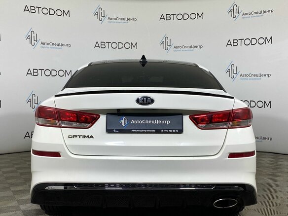 2019 Kia Optima IV Рестайлинг, белый - вид 6