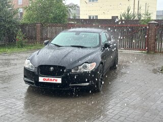 2008 Jaguar XF I, чёрный, 950000 рублей, вид 1