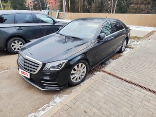 2019 Mercedes-Benz S-Класс 350 d Long VI (W222, C217) Рестайлинг, чёрный, 3900000 рублей, вид 2