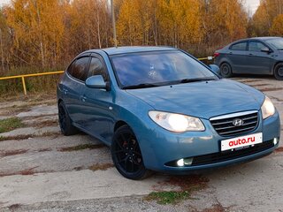 2008 Hyundai Elantra IV (HD), синий, 480000 рублей, вид 4
