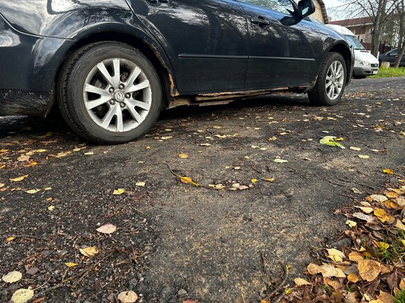 2006 Mazda 6 I (GG) Рестайлинг, чёрный, 230000 рублей - вид 9