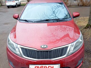 2013 Kia Rio III, пурпурный, 800000 рублей, вид 1