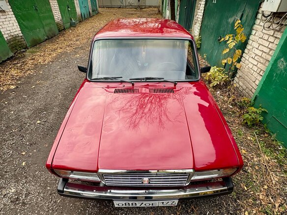 2006 Lada (ВАЗ) 2107, красный, 239900 рублей - вид 6