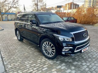 2015 Infiniti QX80 I Рестайлинг, чёрный, 5900000 рублей, вид 1