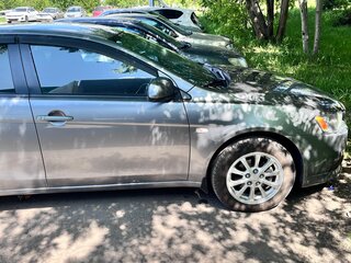 2012 Mitsubishi Lancer X Рестайлинг, серый, 800000 рублей, вид 5