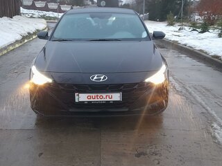 2022 Hyundai Elantra VII (CN7), чёрный, 1920000 рублей, вид 1