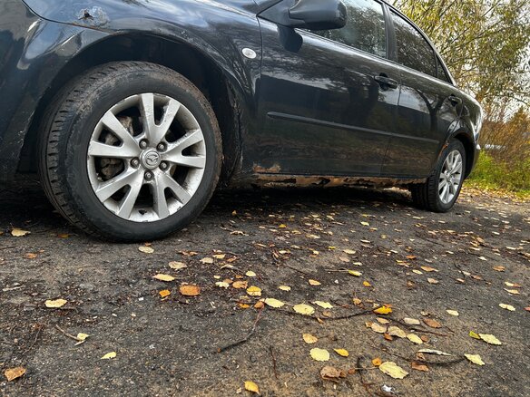 2006 Mazda 6 I (GG) Рестайлинг, чёрный, 230000 рублей - вид 15