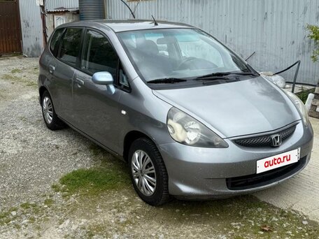 2005 Honda Jazz I Рестайлинг, серебристый, 580000 рублей, вид 2