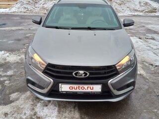 2020 Lada (ВАЗ) Vesta SW I, серый, 1370000 рублей, вид 1