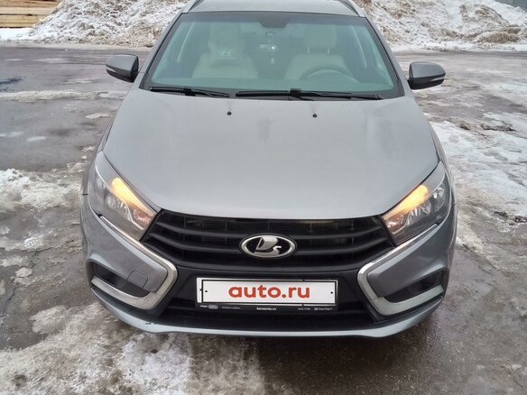2020 Lada (ВАЗ) Vesta SW I, серый, 1370000 рублей